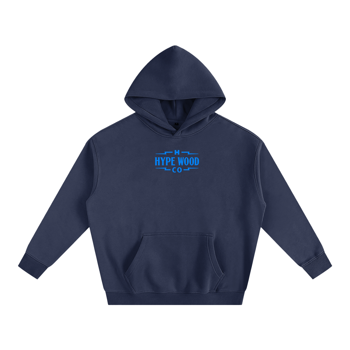 Work Hard Stay Hype Oversized Fleece Hoodie