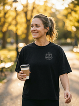 HWCO Tonal Embroidered Boxy Women's Tee