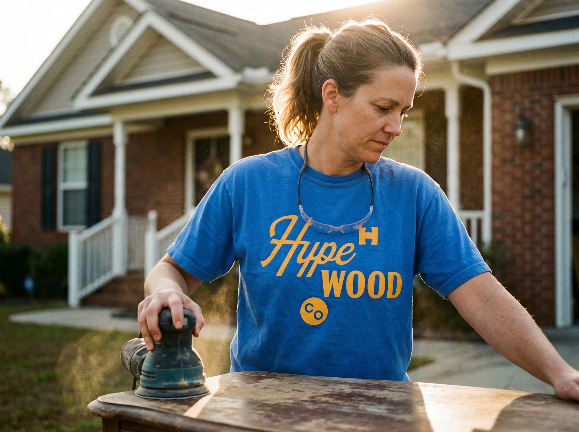 Retro Script Logo Tee