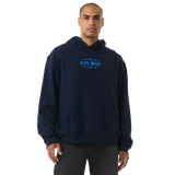 Work Hard Stay Hype Oversized Fleece Hoodie